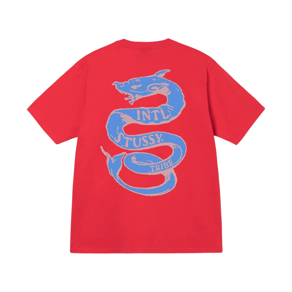 스투시 서펀트 티셔츠 레드(Stussy Serpent T-Shirt Red) - 1