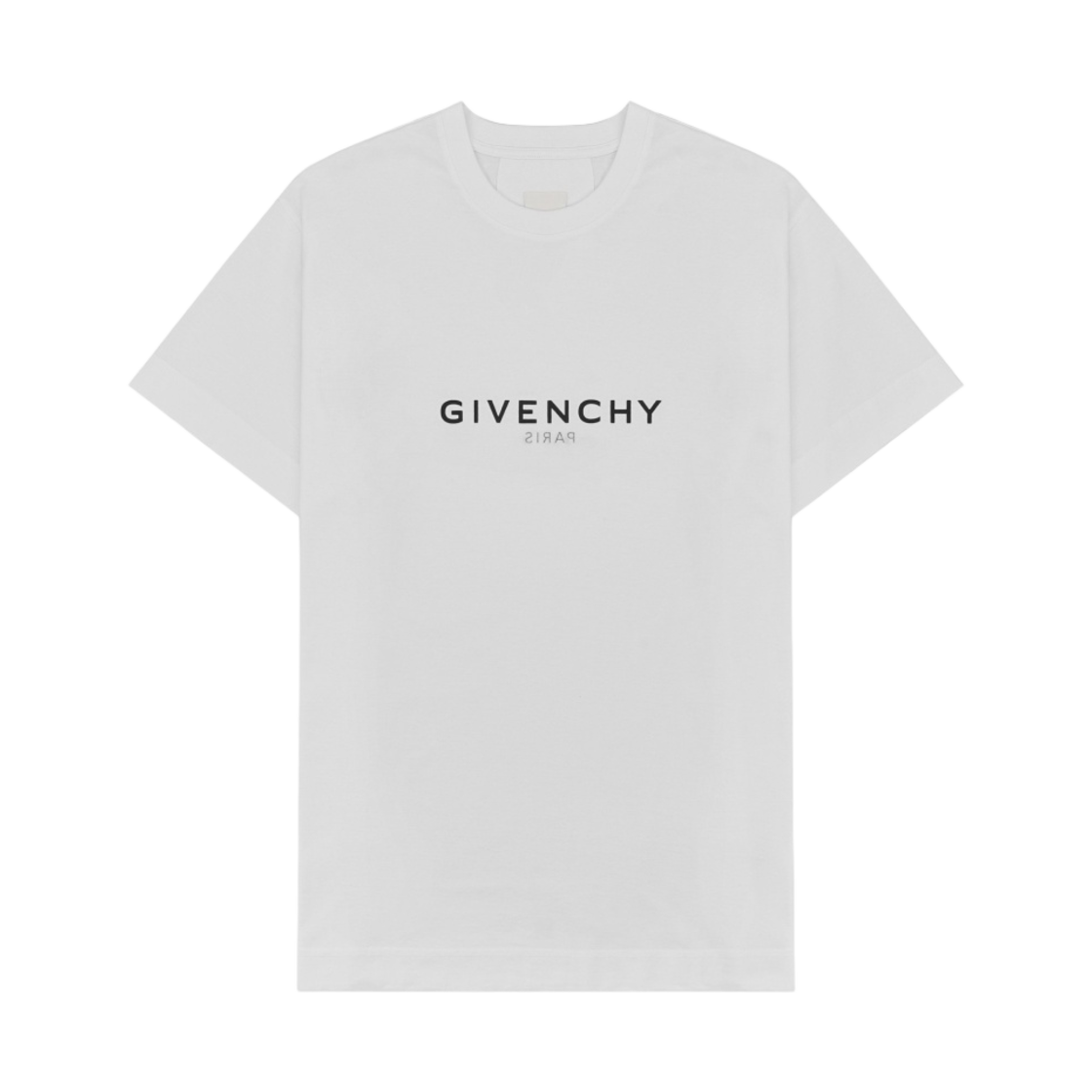 BM71533Y6B-100 Givenchy Reverse Oversized T-Shirt in Cotton White