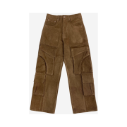 Full of Ssun Gunpocket Cargo Pants Brown