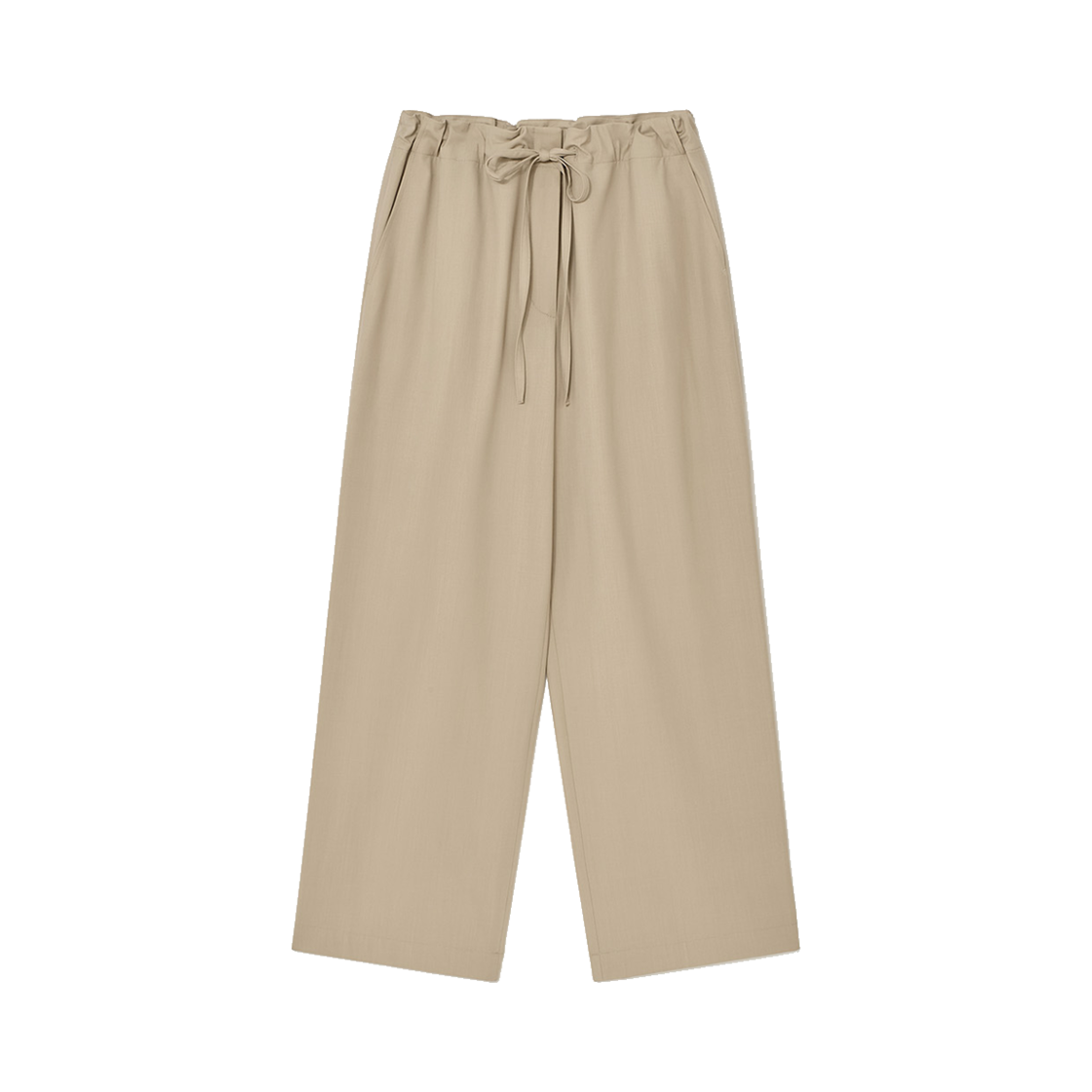 24FW009PT Kindersalmon Women String Pants Hazelnut