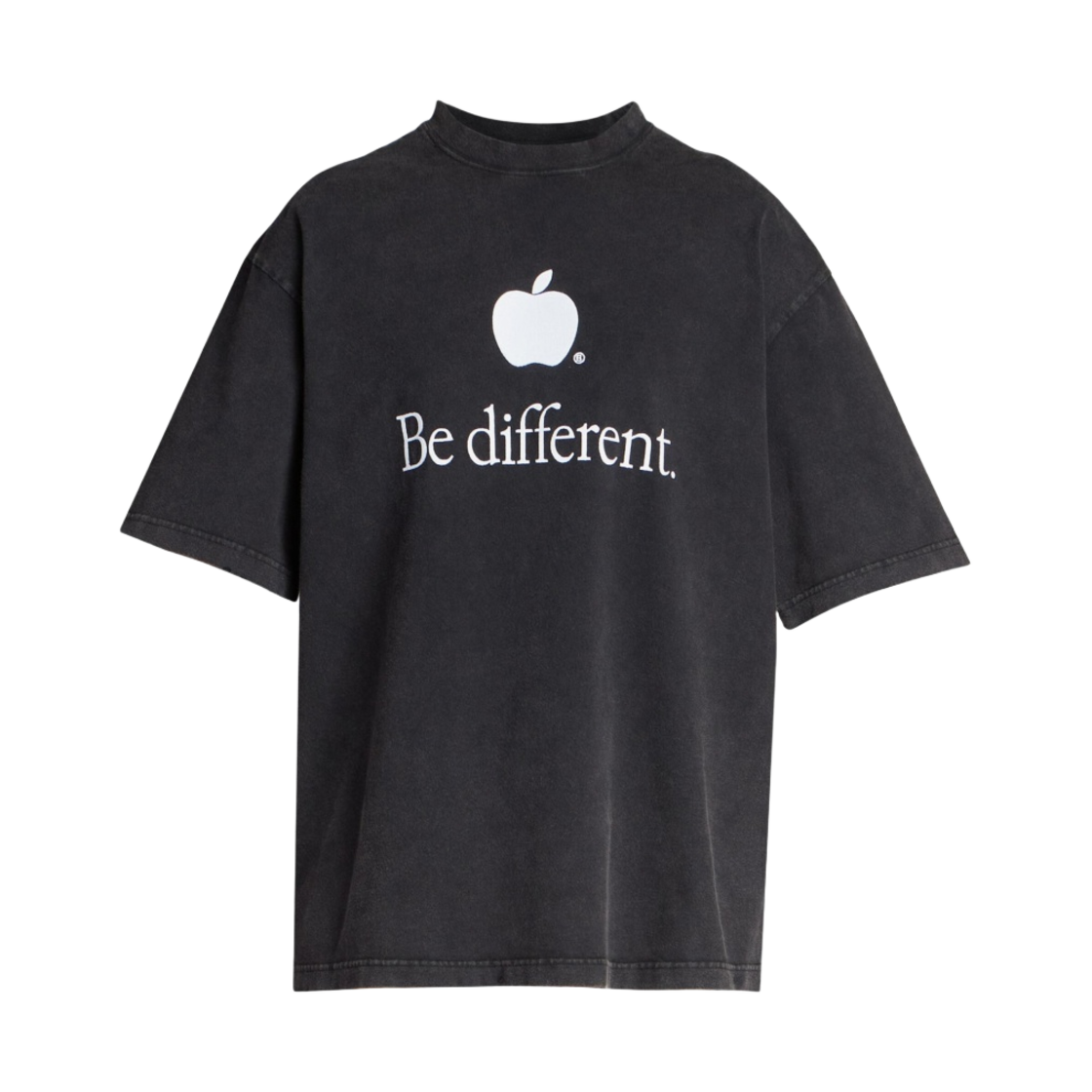 발렌시아가 비 디프런트 티셔츠 블랙