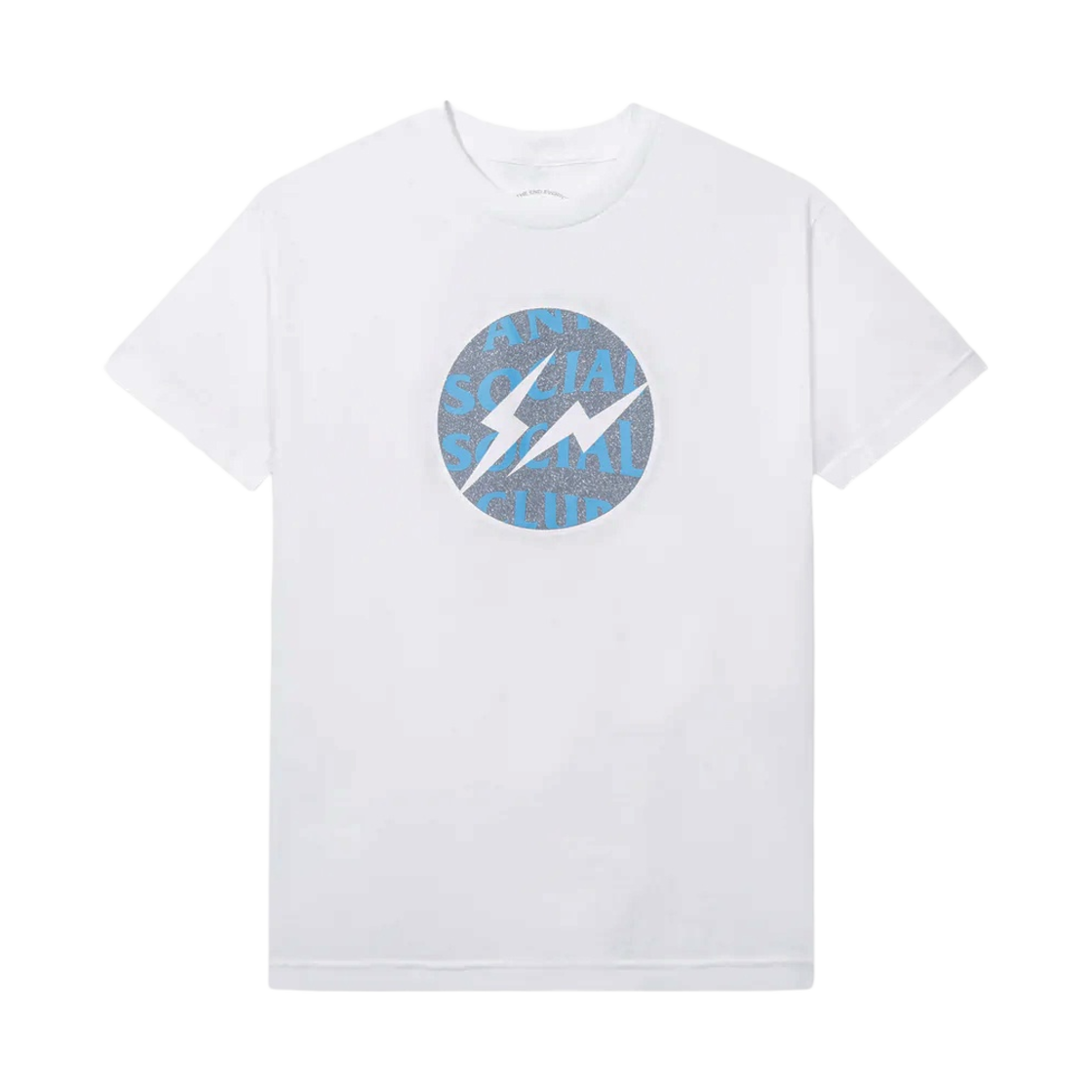 안티 소셜 소셜 클럽 x 프라그먼트 콜드 인터피어런스 티셔츠 화이트(Anti Social Social Club x Fragment Called Interference T-Shirt White) - 1