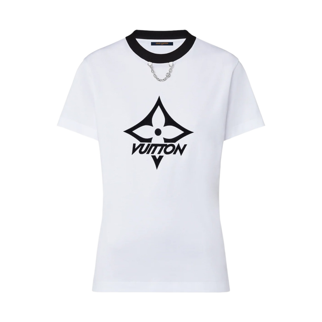 (W) 루이비통 스노우플레이크 티셔츠 화이트((W) Louis Vuitton Lv Snowflake T Shirt White) - 1