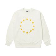 Palace EU-Don Crew White - 21FW