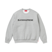 Supreme x Bless Crewneck Heather Grey - 23FW
