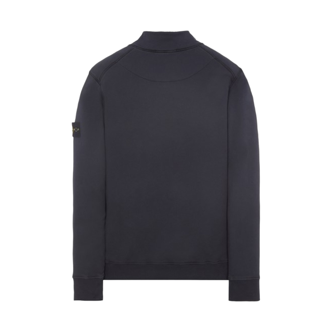 스톤 아일랜드 61951 코튼 플리스 가먼트 다이드 하프 집 스웨트셔츠 네이비 블루 - 23SS(Stone Island 61951 Cotton Fleece Garment Dyed Half Zip Sweatshirt Navy Blue - 23SS) - 2
