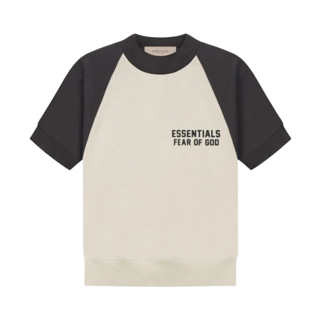 - (Kids) Essentials Short Sleeve Sweatshirt Wheat - 22SS