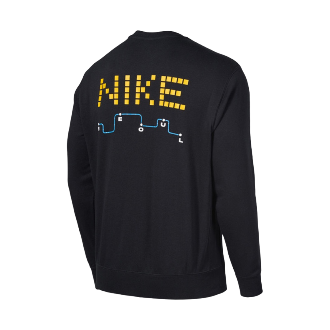 나이키 NSW KR SM 크루넥 스웨트셔츠 블랙 - 아시아(Nike NSW KR SM Crewneck Sweatshirt Black - Asia) - 2