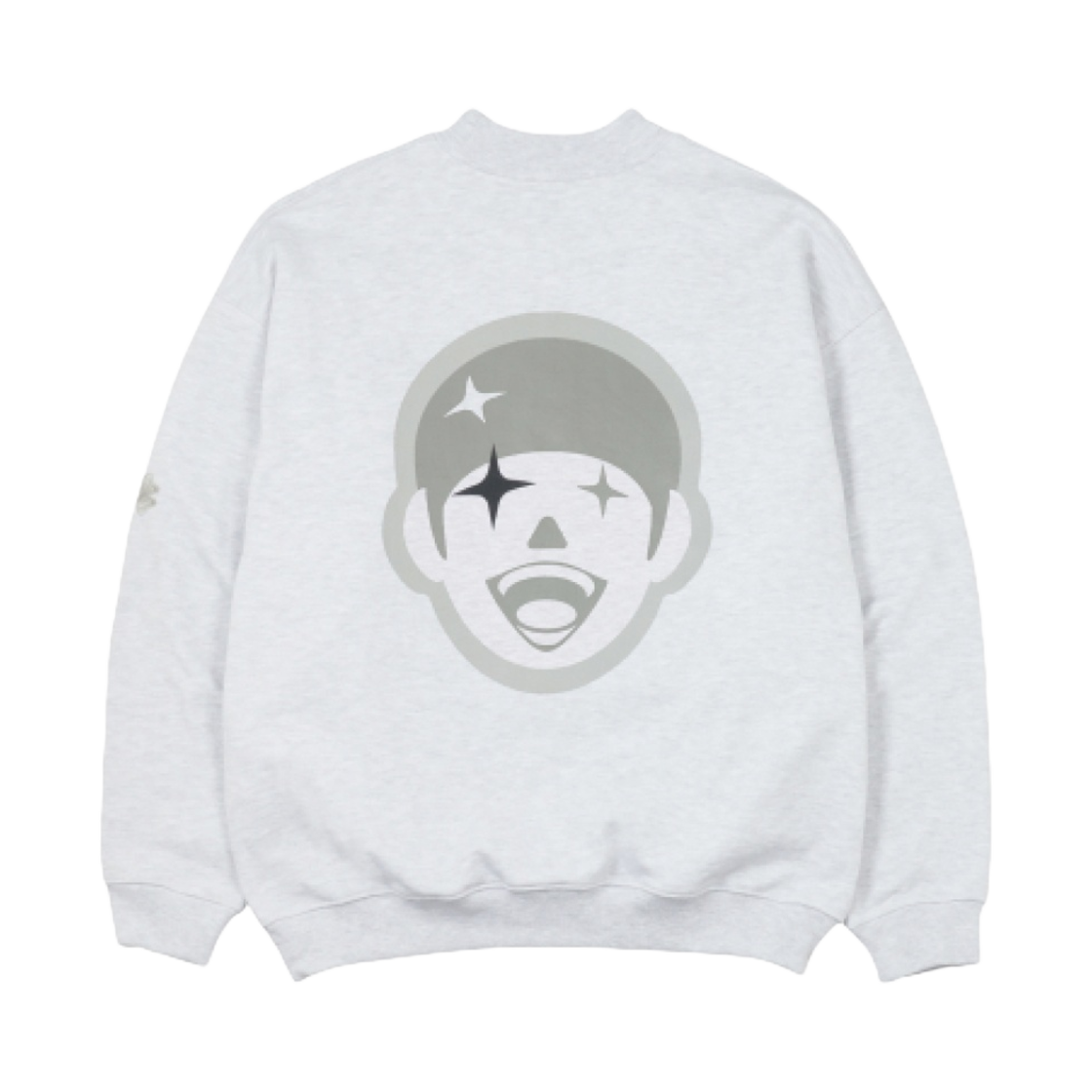 다크룸 스튜디오 x 기안84 우기명 스웨트셔츠 애쉬 그레이(Darkr8m Studio x Kian84 WOOkimyung Sweatshirt Ash Grey)