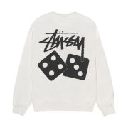 Stussy Dice Pigment Dyed Crew Natural
