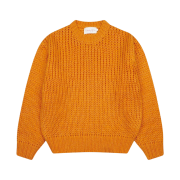 [KREAM 단독] STU Cable Sweater Orange