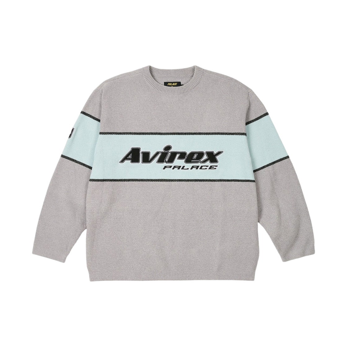 팔라스 아비렉스 셔닐 니트 그레이 - 23FW(Palace Avirex Chenille Knit Grey - 23FW)