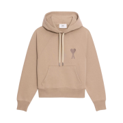 AMI de Coeur Tone-On-Tone Hoodie Beige Fonce