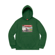 Supreme x Thrasher Hooded Sweatshirt Green - 21FW