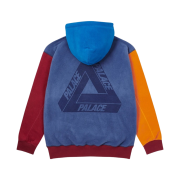 Palace Polartec Lazer Hood Multi Blue - 20FW