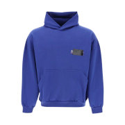 Balenciaga Gaffer Maxi Hoodie Blue