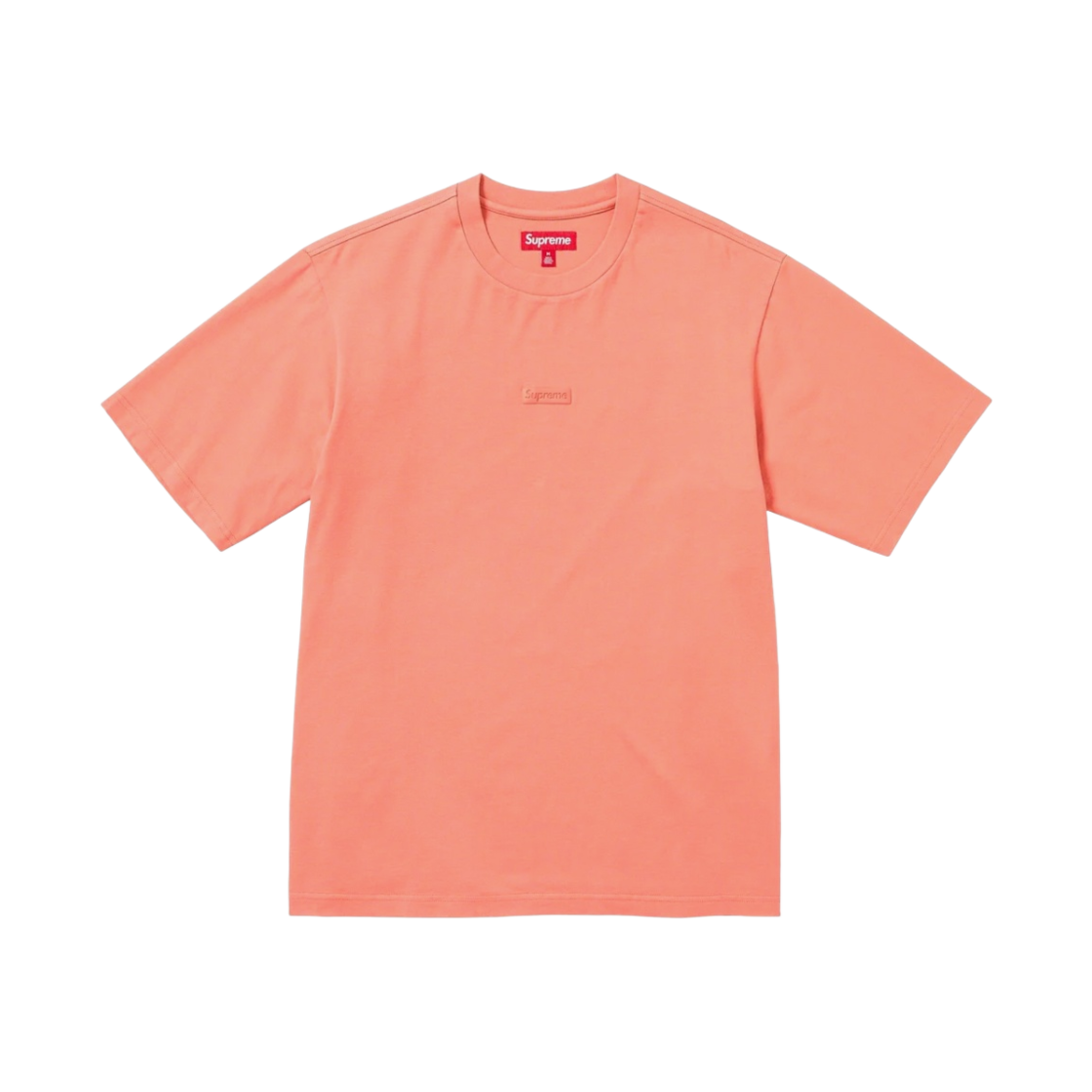 슈프림 하이 덴시티 스몰 박스 숏슬리브 탑 피치 - 23FW(Supreme High Density Small Box S/S Top Peach - 23FW) - 1