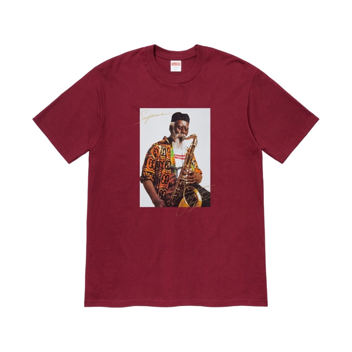 슈프림 파로아 샌더스 티셔츠 카디널 - 20FW(Supreme Pharoah Sanders T-Shirt Cardinal - 20FW) - 1