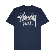Stussy Stock Seoul T-Shirt Navy