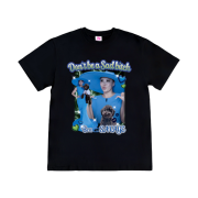 Queen Gabee Blue Gabee S/S T-Shirt Black