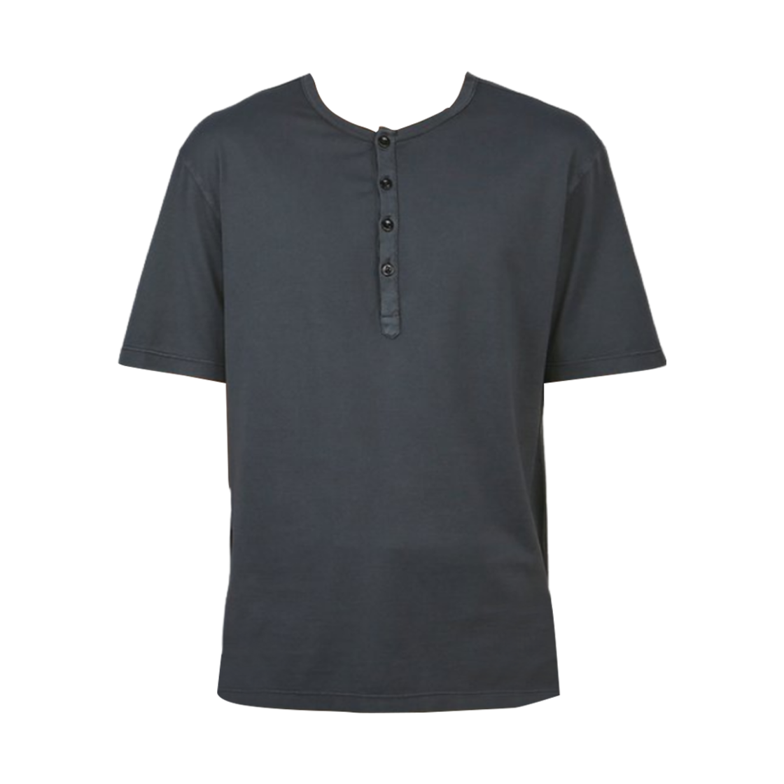 텐씨 로고 패치 버튼 티셔츠 그레이 스모그(Ten C Logo Patch Button T-Shirt Grey Smog)
