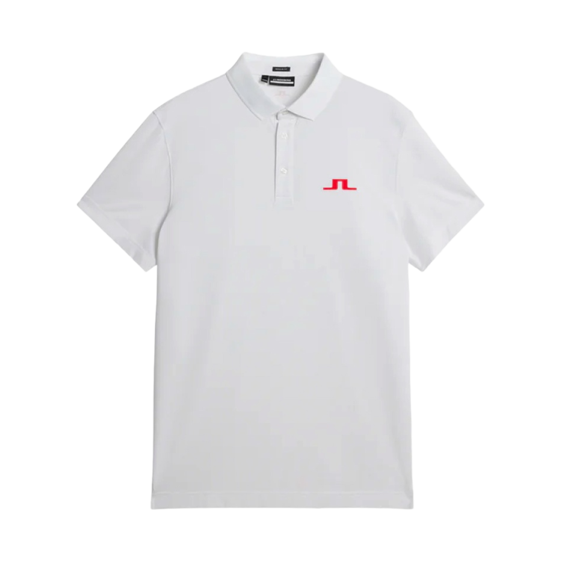GMJT08838-0000 J.Lindeberg Bridge Regular Fit Polo White