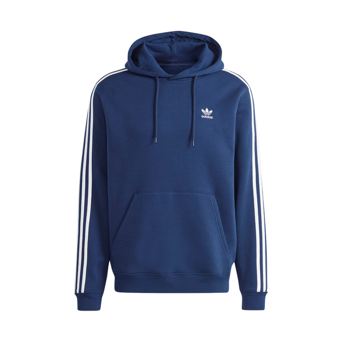 아디다스 아디컬러 클래식 3S 후드 나이트 인디고 - KR 사이즈(Adidas Adicolor Classic 3S Hoodie Night Indigo - KR Sizing) - 1