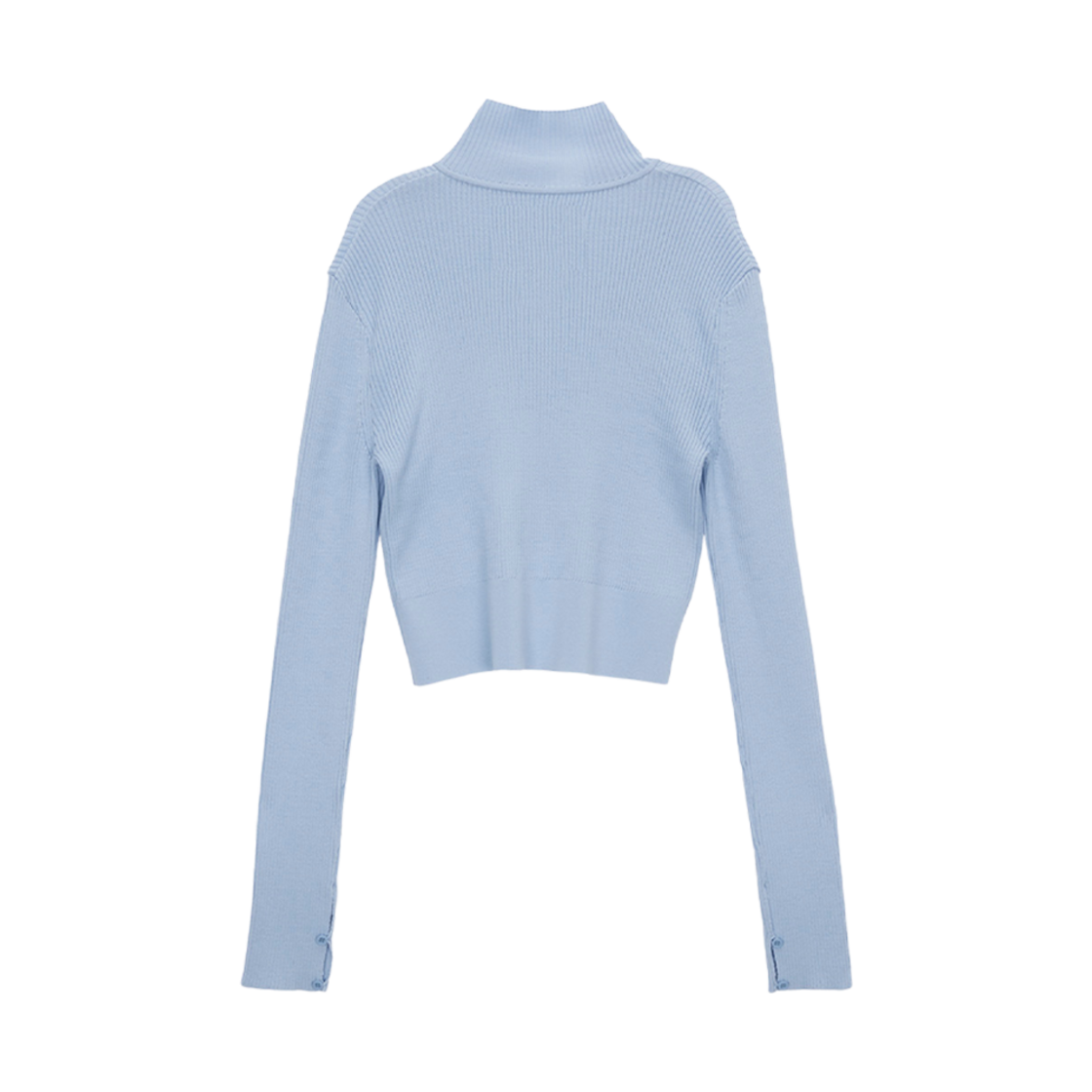 (W) 마뗑킴 에어리 버튼 칼라 가디건 스카이((W) Matin Kim Airy Button Collar Cardigan Sky) - 2