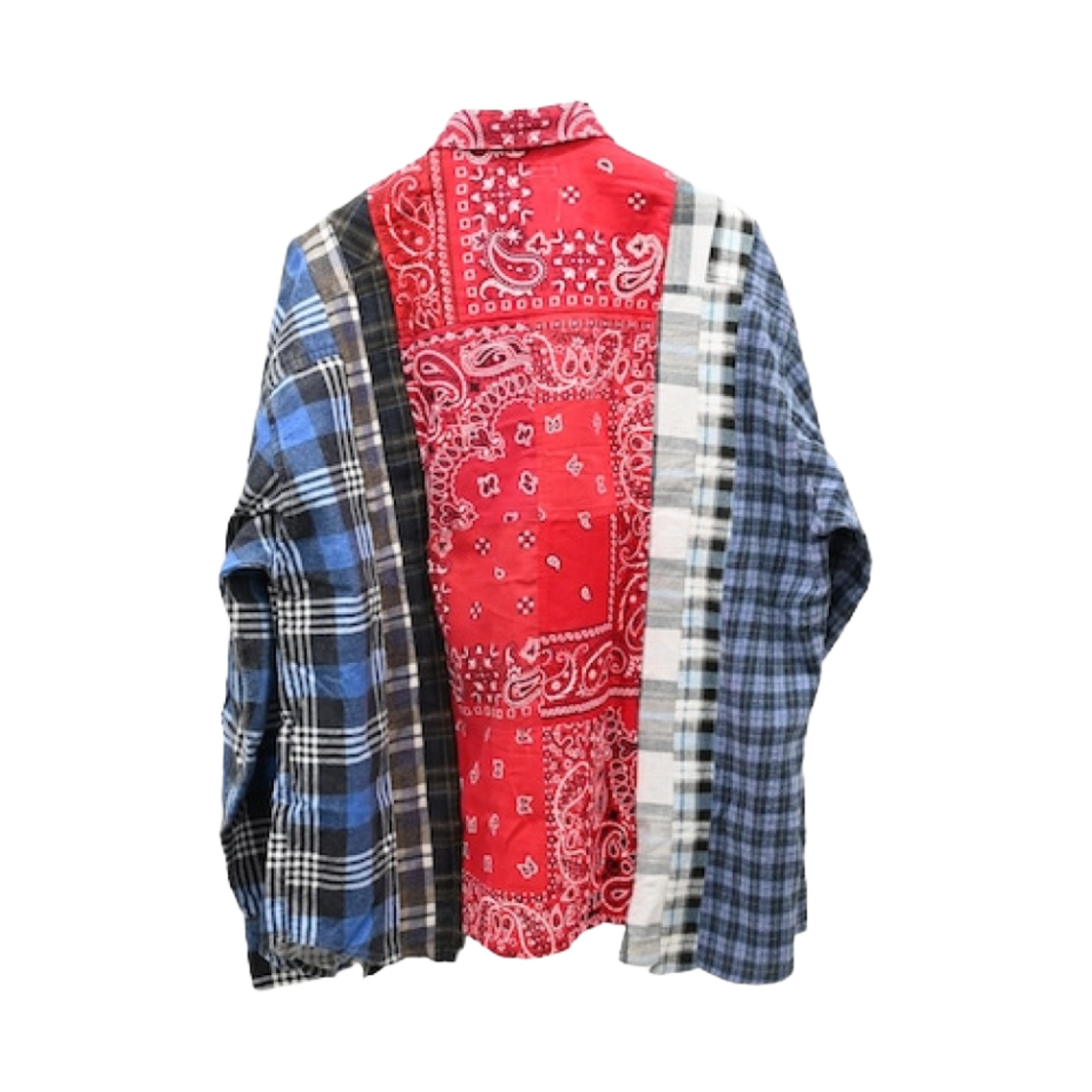 니들스 x 미야기히데타카 7 컷 와이드 셔츠 멀티(Needles x Miyagihidetaka 7 Cuts Wide Shirt Multi) - 2