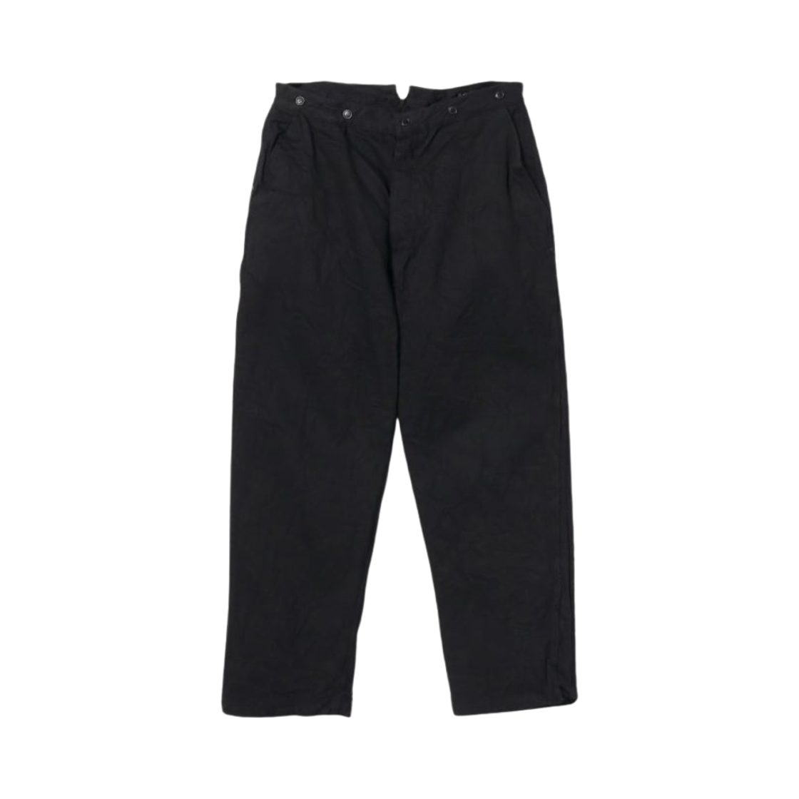 코모리 데님 오버팬츠 블랙 - 24SS(Comoli Denim Overpants Black - 24SS)