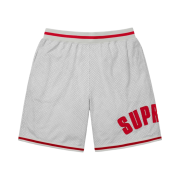 Supreme Ultrasuede Mesh Short Grey - 24SS