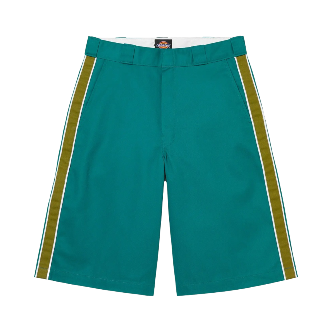 슈프림 x 디키즈 스트라이프 13인치 루즈 핏 워크 쇼츠 틸 - 22SS(Supreme x Dickies Stripe 13 Inch Loose Fit Work Shorts Teal - 22SS) - 1
