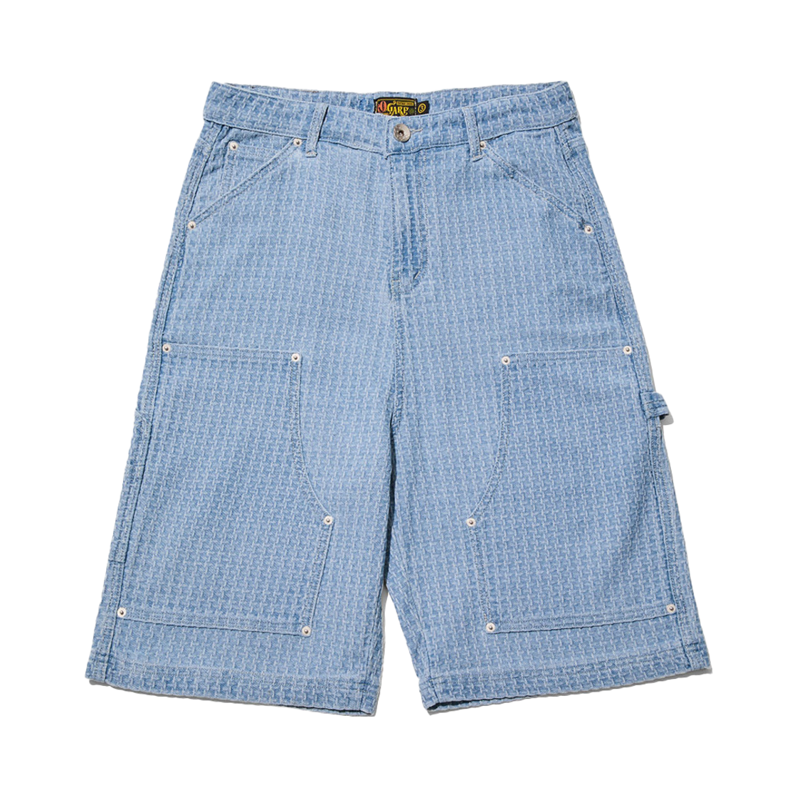 25SMHP033LB Ogarp Carpenter Denim Shorts Lightblue