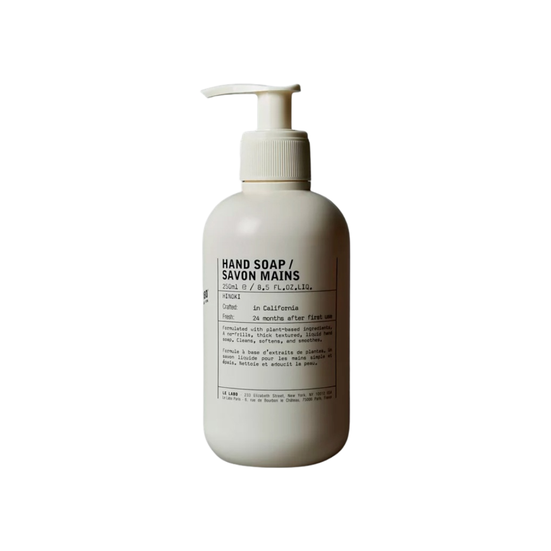 - Le Labo Hand Soap Hinoki 250ml
