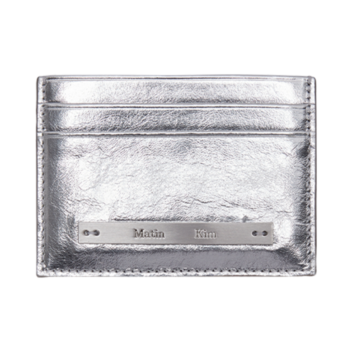 - Matin Kim Vintage Card Wallet Silver