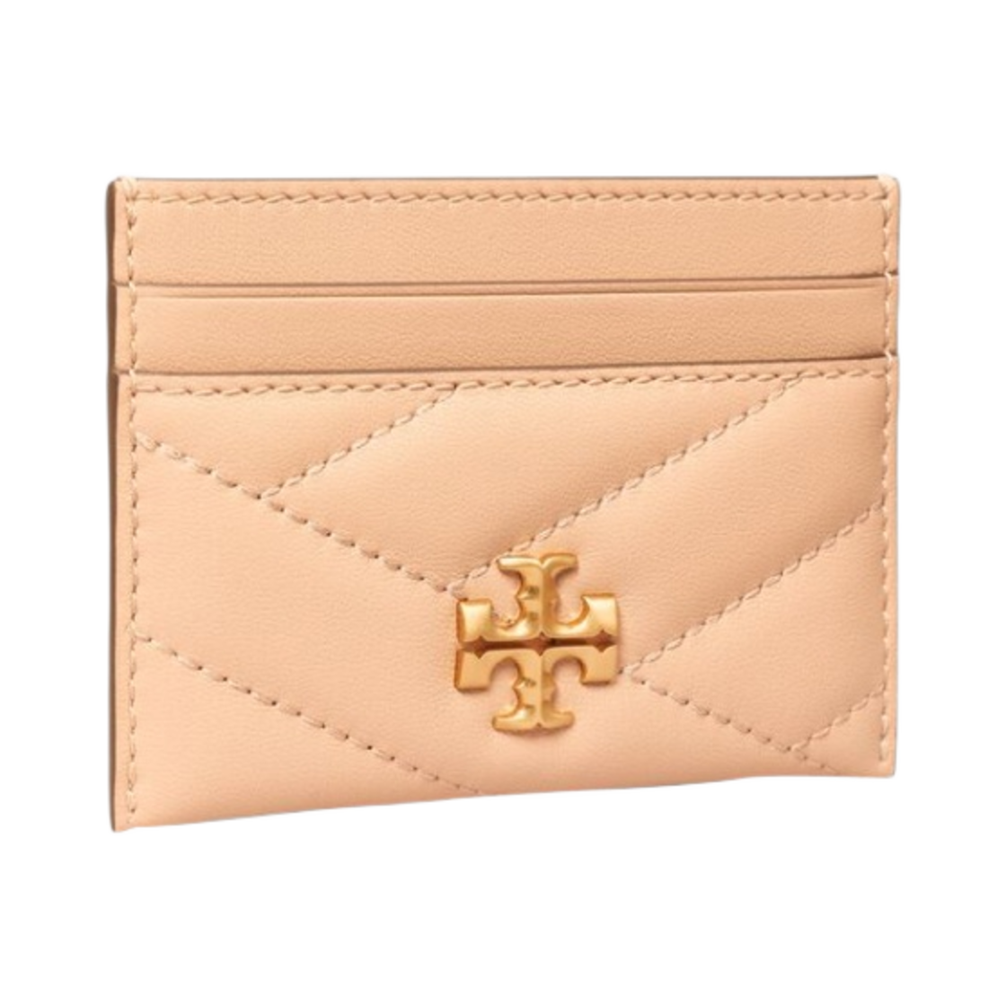 토리버치 키라 쉐브론 카드 케이스 데본 샌드(Tory Burch Kira Chevron Card Case Devon Sand) - 2