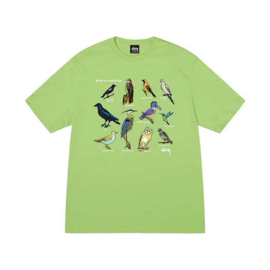 Stussy California Birds T-Shirt Tea