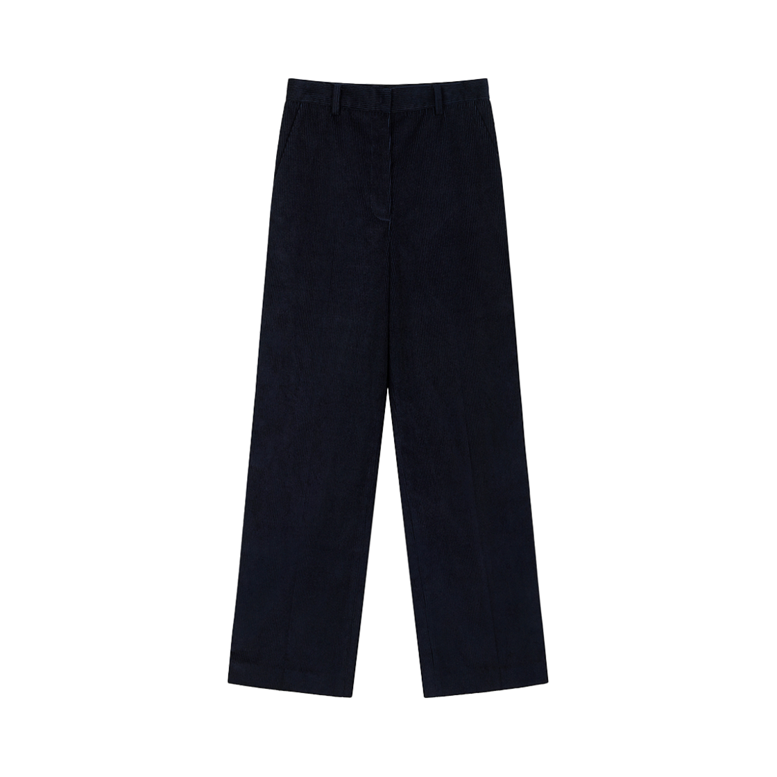 커렌트 코듀로이 스트레이트 슬랙스 네이비(Current Coduroy Stright Slacks Navy)