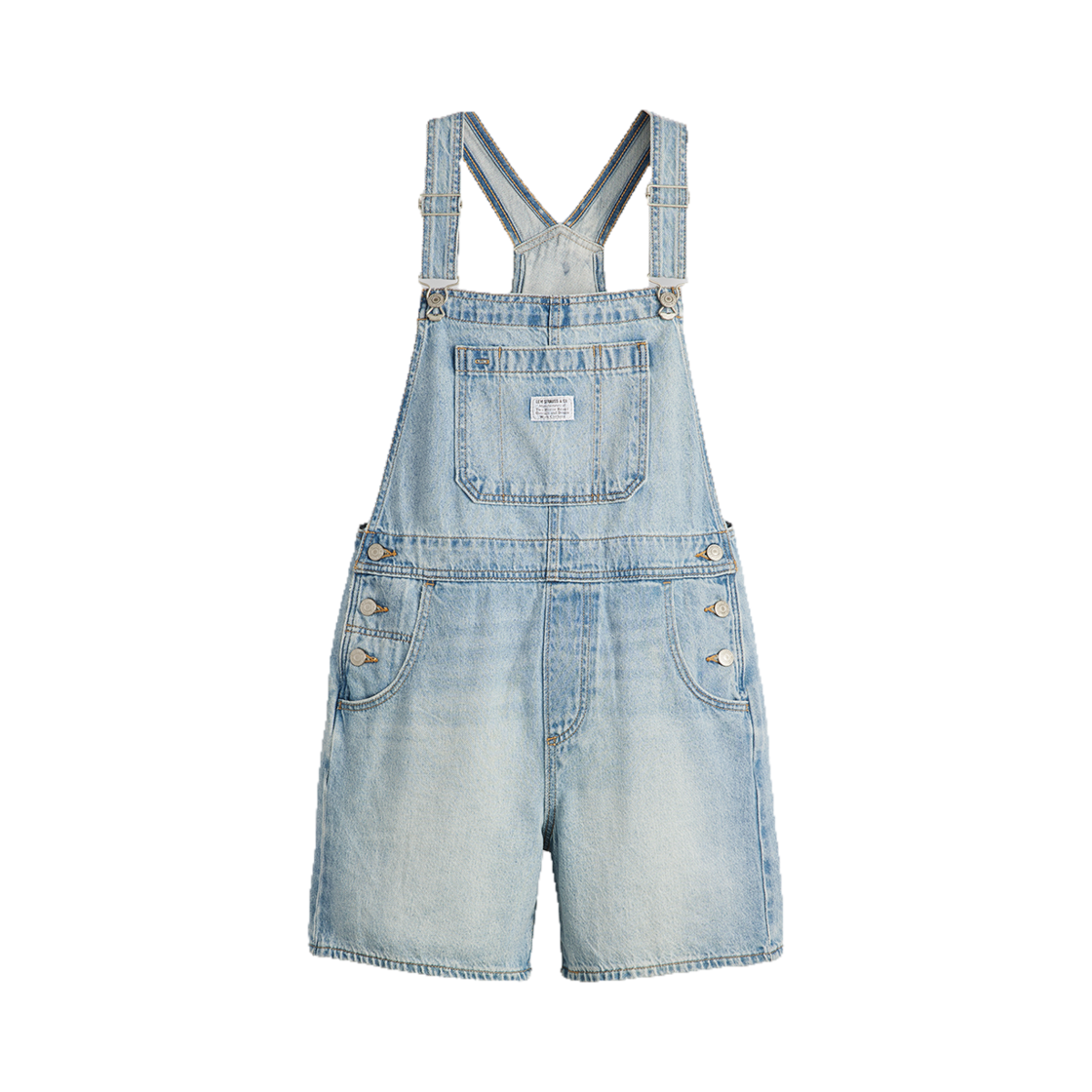 리바이스 우먼 유틸리티 숏톨 라이트 인디고(Levi's Women Utility Shortalls Light Indigo)
