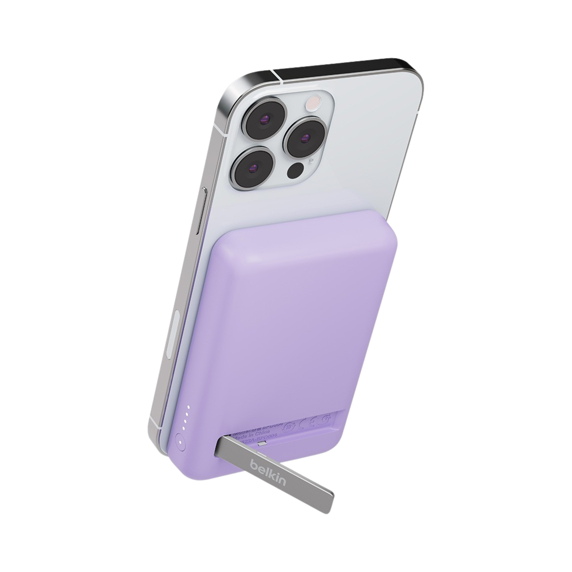벨킨 5000mAh 맥세이프 마그네틱 무선 충전 보조배터리 BPD004bt 퍼플