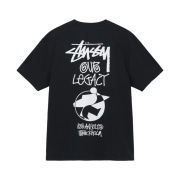 Stussy x Our Legacy Surfman 2 Pigment Dyed T-Shirt Black