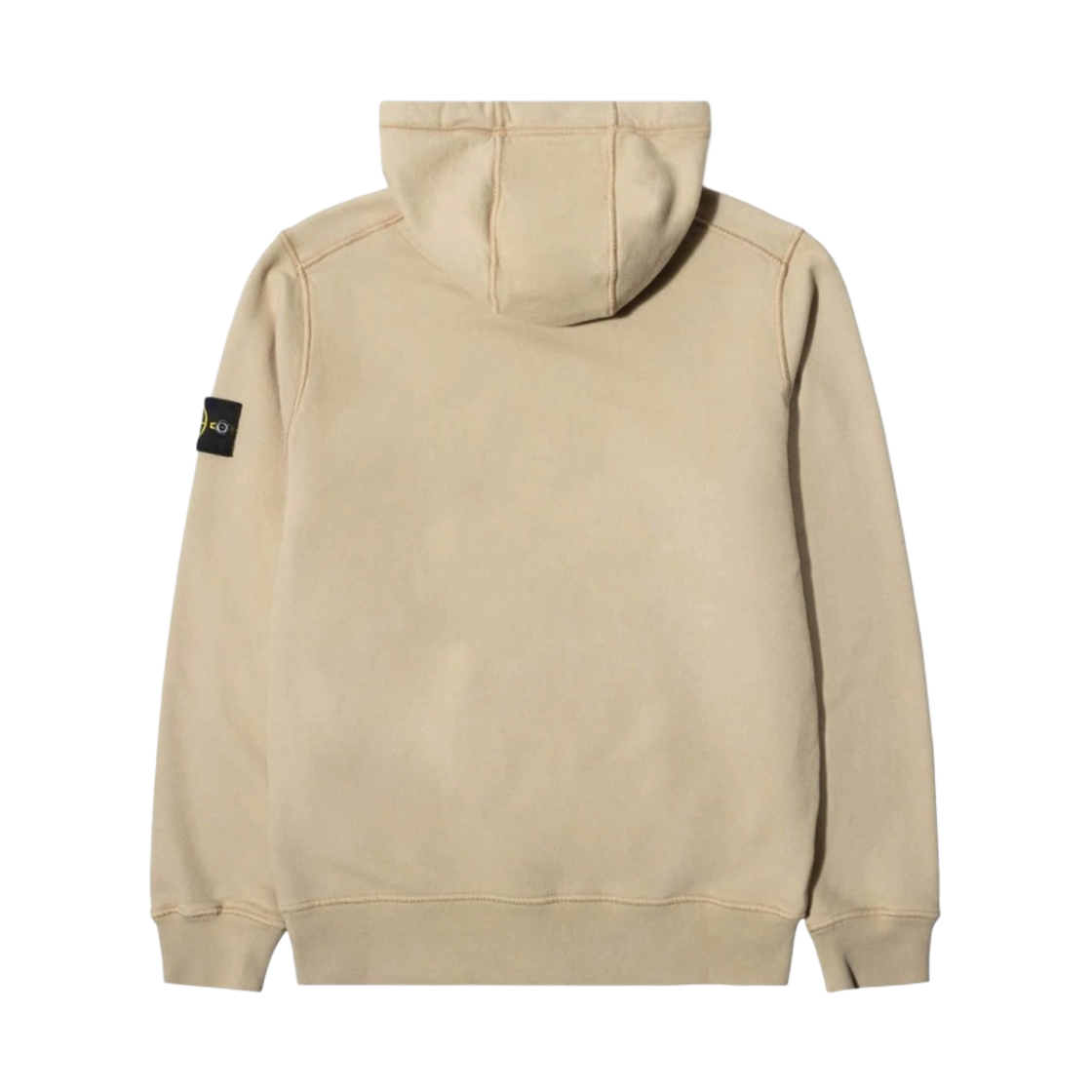 스톤 아일랜드 64120 코튼 플리스 후드 스웨트셔츠 에크루 - 21FW(Stone Island 64120 Cotton Fleece Hooded Sweatshirt Ecru - 21FW) - 2