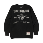 True Religion Origin Logo Crew Neck Black