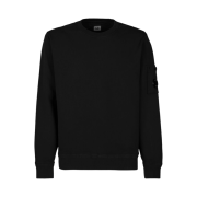 C.P. Company Cotton Fleece Sweatshirt Black - 23SS