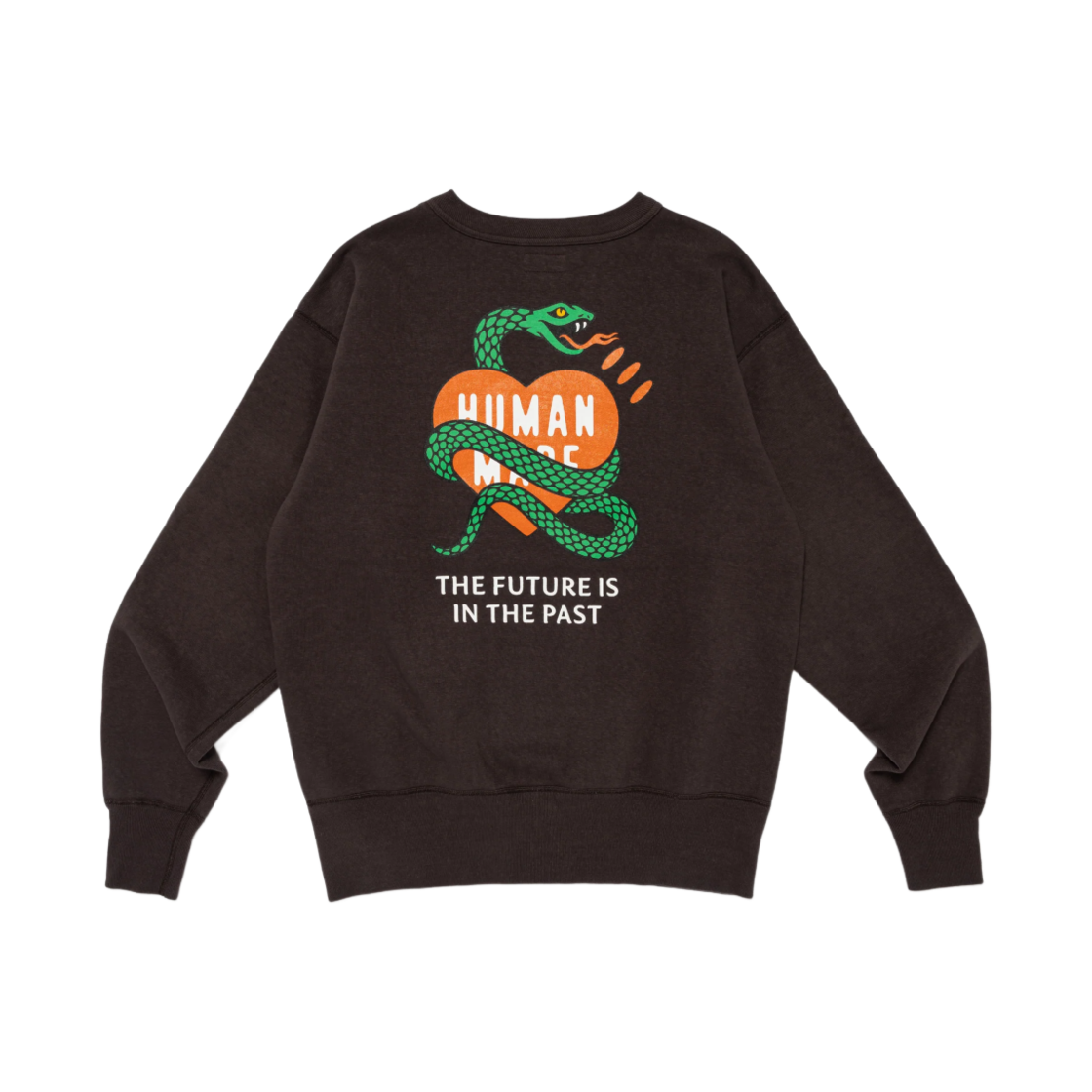 HM29CS011 Human Made Tsuriami Sweatshirt Black
