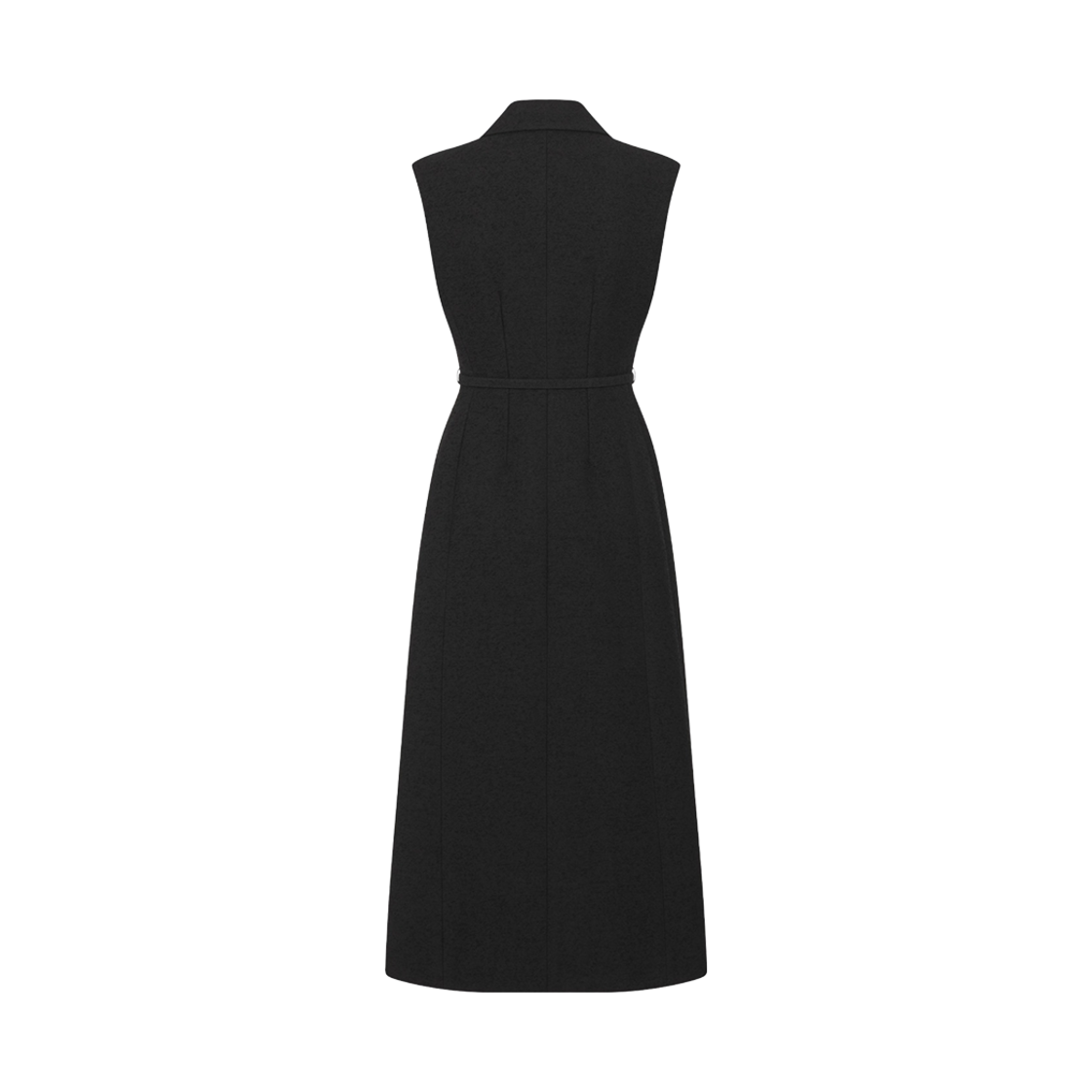 (W) 디올 미드랭스 블레이저 드레스 블랙 버진 울 코튼 부클레((W) Dior Mid-Length Blazer Dress Black Virgin Wool Cotton Boucle) - 2