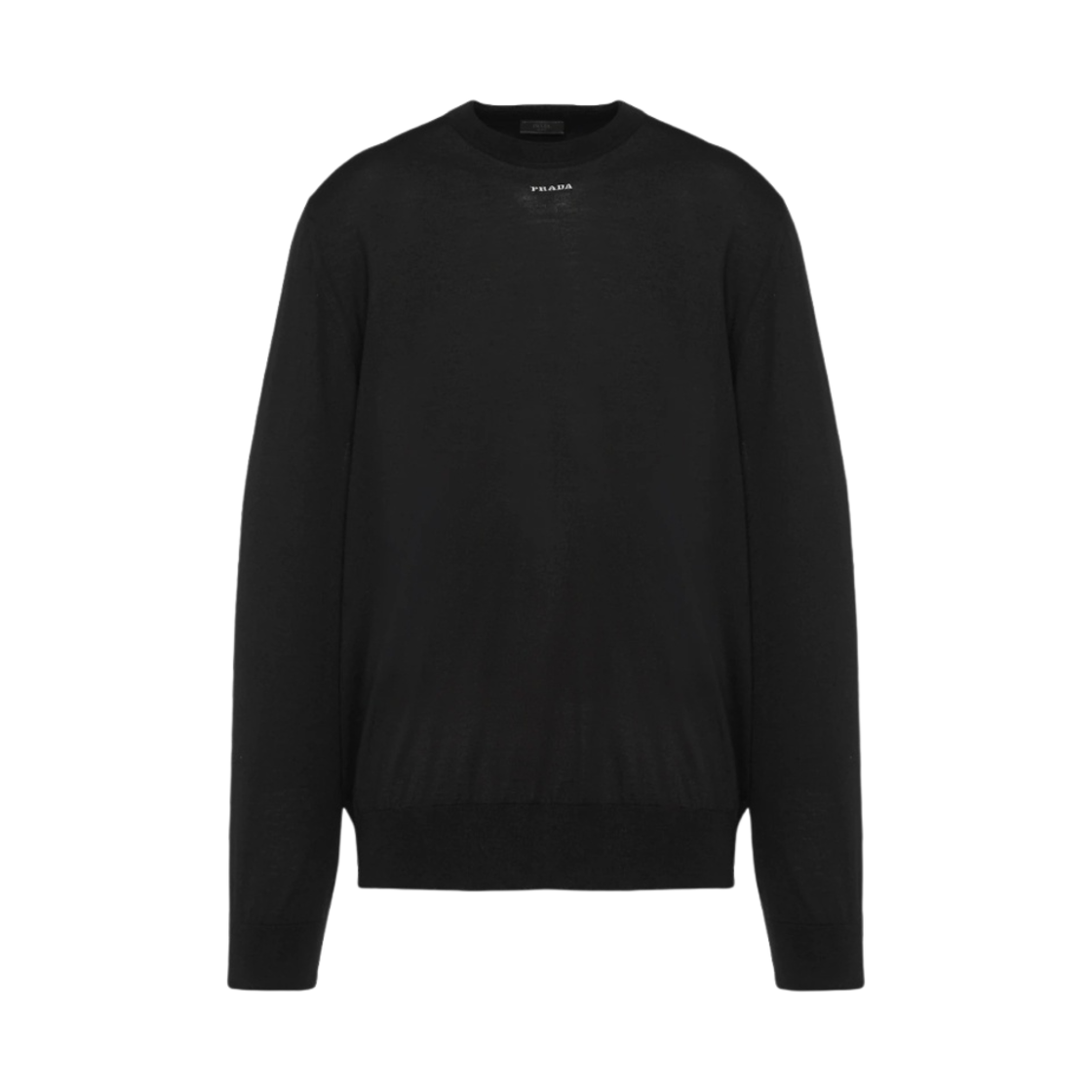 프라다 슈퍼파인 울 스웨터 블랙(Prada Superfine Wool Sweater Black) - 1