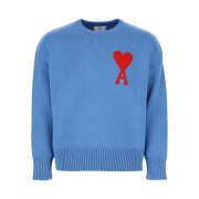 AMI de Coeur Oversize Sweater Blue - 20FW
