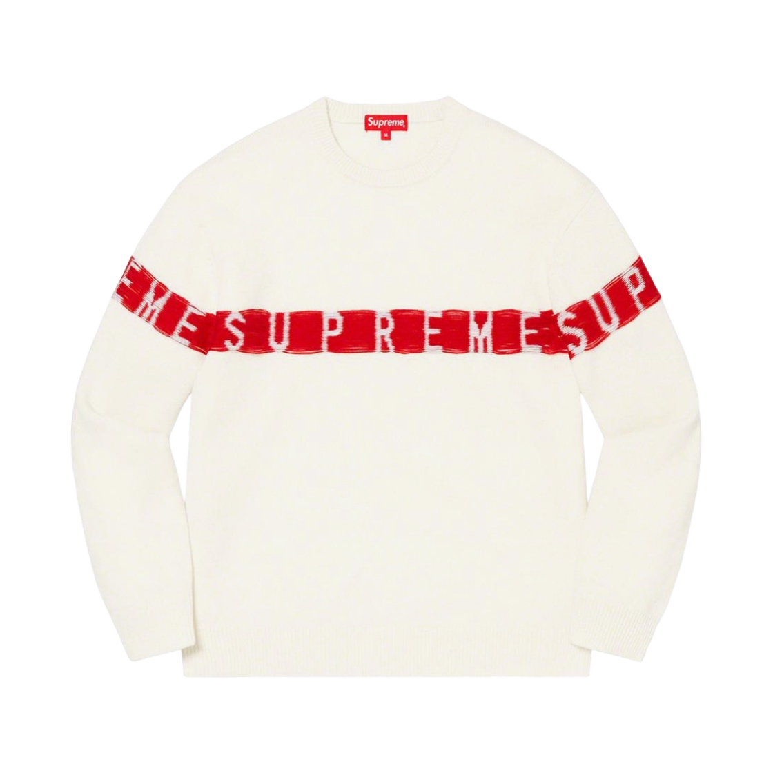 슈프림 인사이드 아웃 로고 스웨터 화이트 - 21SS(Supreme Inside Out Logo Sweater White - 21SS) - 1