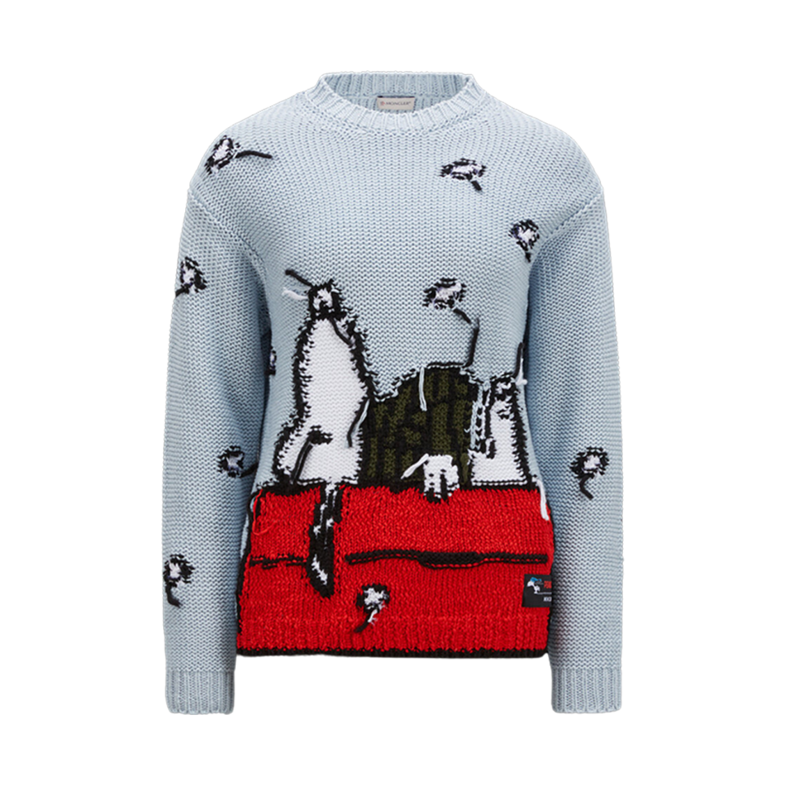 (W) 몽클레르 피넛 모티프 점퍼 멀티컬러 - 23SS((W) Moncler Peanuts Motif Jumper Multicolour - 23SS) - 1